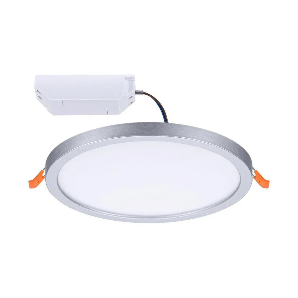 Paulmann LED-panel Areo 4 000 K rund krom 17,5 cm| Downlights