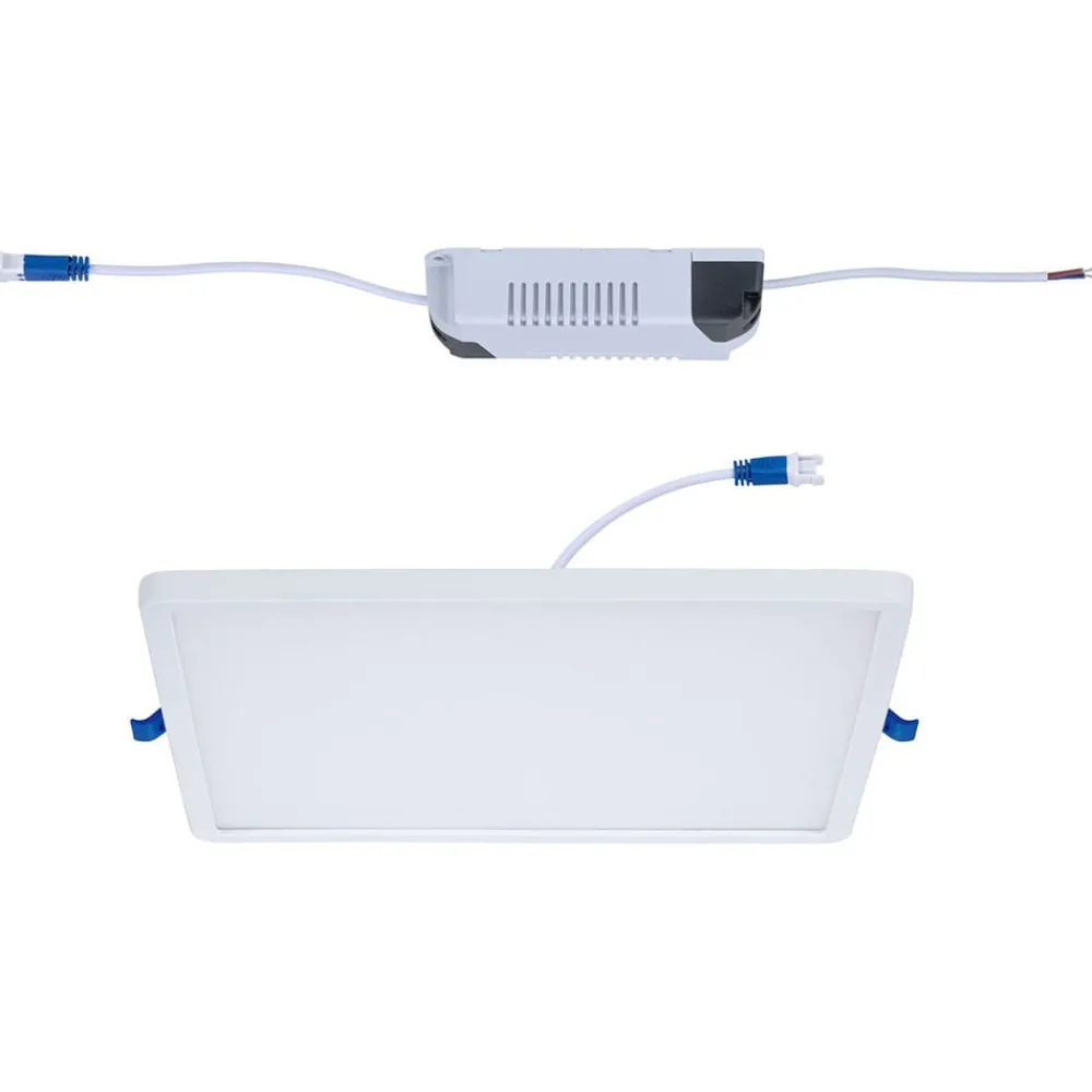 Paulmann LED-panel Areo 3 000 K kantet 17,5cm hvit| Downlights