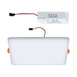 Paulmann LED-panel Veluna 3 000 K kantet 18,5 cm| Kontorbelysning|Downlights
