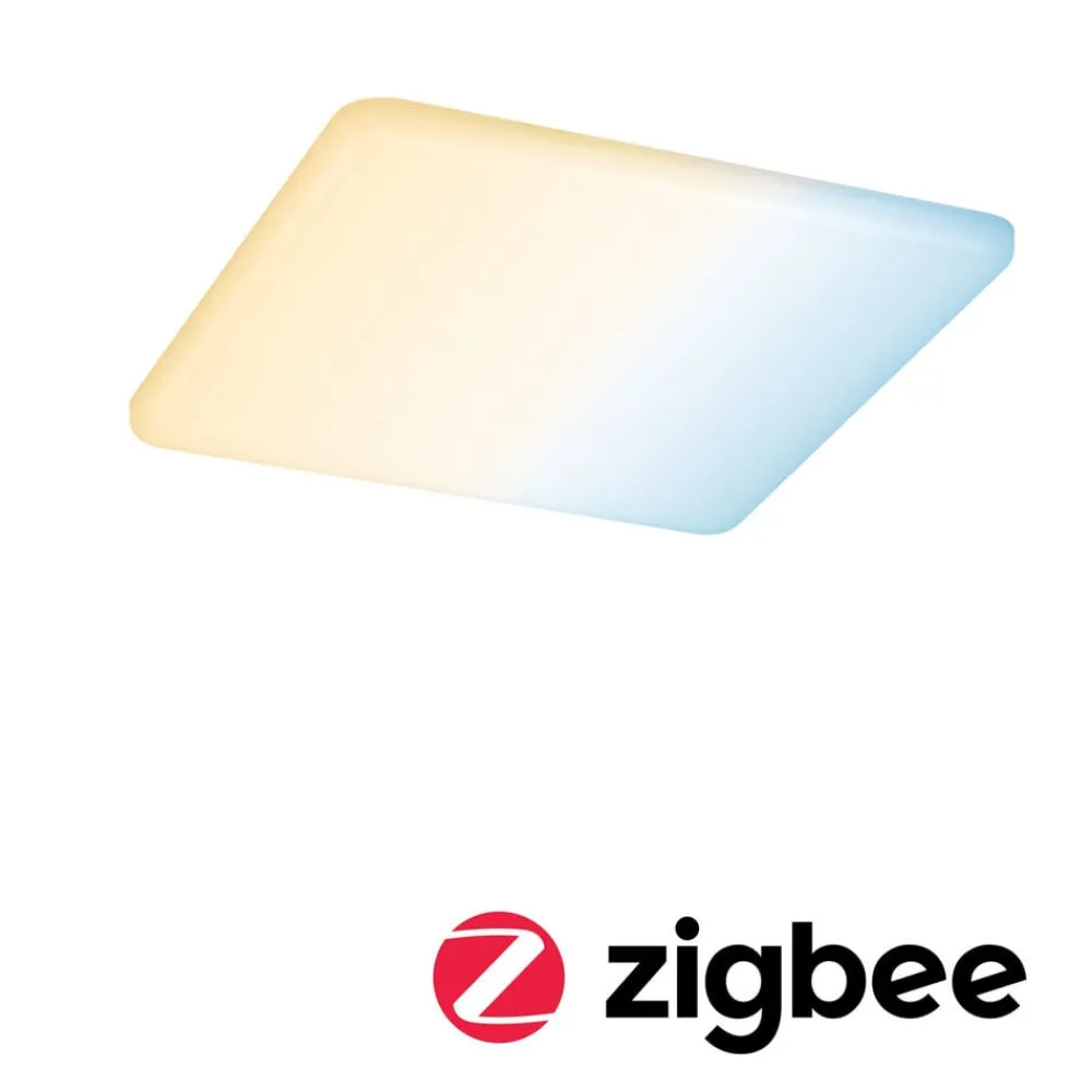 Paulmann LED-panel Veluna kantet CCT ZigBee 18,5cm| Downlights