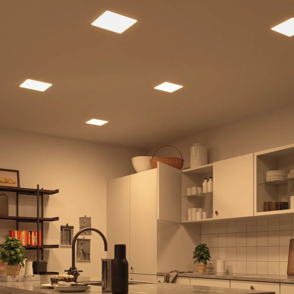 Paulmann LED-panel Veluna kantet CCT ZigBee 18,5cm| Downlights