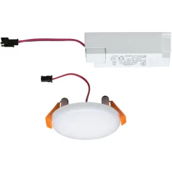 Paulmann LED-panel Veluna 3 000 K rund 7,5 cm| Kontorbelysning|Downlights