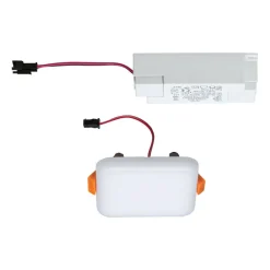 Paulmann LED-panel Veluna 3 000 K kantet 7,5 cm| Downlights