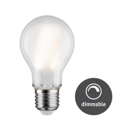 Paulmann LED-pære E27 9 W 4 000 K matt dimbar| E27 Pærer|Dimbar Led-Pære