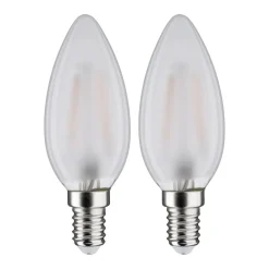 Paulmann LED-pære E14 3W 2 700K matt 2er New