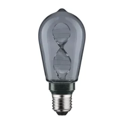 Paulmann LED-pære E27 3,5W Helix 1800K ST64 smoke| Filament Pærer|Filament Pærer