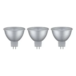 Paulmann LED-reflektor GU5,3 6W 2 700 K 3 stk krom| Gu5.3 / Mr16 Pærer|Led-Pærer