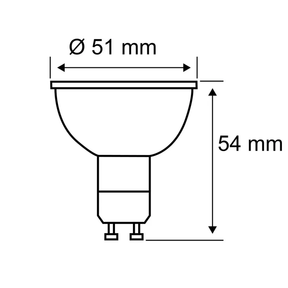 Paulmann LED-reflektor GU10 5,7 W 2°700 K 100° Sale