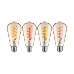 Paulmann LED-rustikk ZigBee E27 6,3W RGBW dim gull Clearance