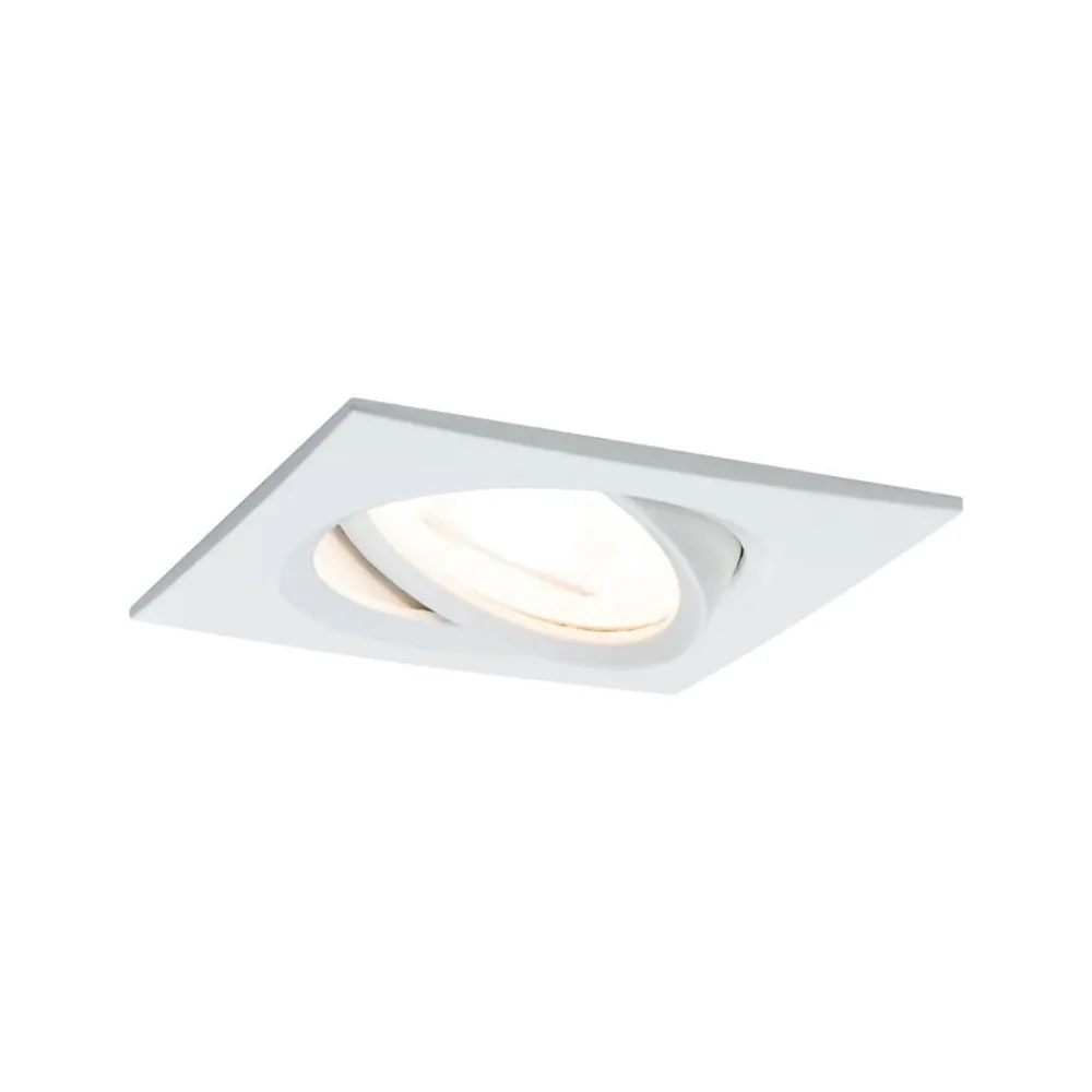 Paulmann LED-spot Nova Coin firkantet dimbar hvit| Butikkbelysning|Downlights