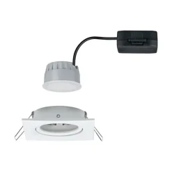 Paulmann LED-spot Nova Coin firkantet dimbar hvit| Butikkbelysning|Downlights
