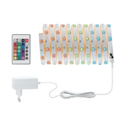 Paulmann LED-stripe sett TIP, 5 m, hvit, plast, RGB Best