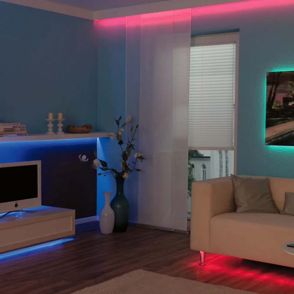 Paulmann LED-stripe sett TIP, 5 m, hvit, plast, RGB Best