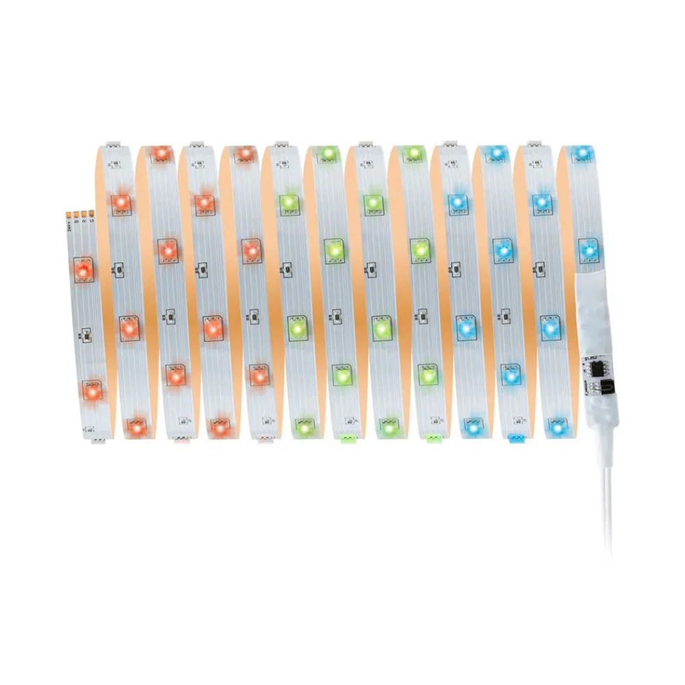 Paulmann LED-stripe sett TIP, 5 m, hvit, plast, RGB Best