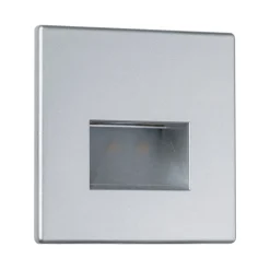 Paulmann LED-vegginnfellingslampe Edge, matt krom Outlet