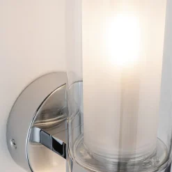 Paulmann Luena vegglampe IP44 krom E14 1 lyskilde| Design- Og Hotellbelysning|Vegglamper