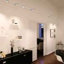 Paulmann Mac II spot for vaiersystem, matt krom| Kontorbelysning