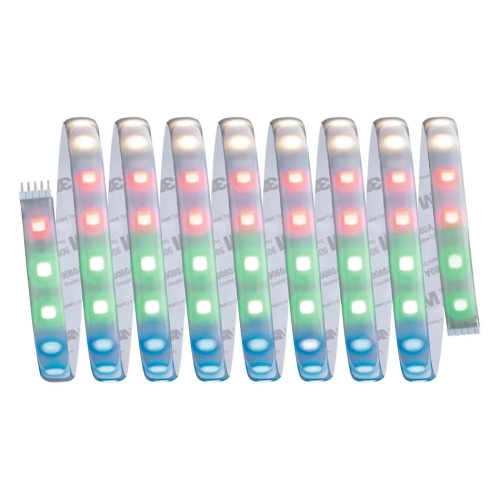 Paulmann MaxLED 500 basic-sett IP44 RGBW ZigBee 3m| Smarthus Belysning|Lysstriper