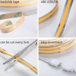 Paulmann MaxLED 500 COB basis IP20 varmhvit 1,5 m New