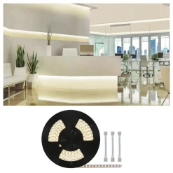 Paulmann MaxLED 500 LED-stripe, IP20 20m, varmhvit