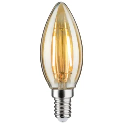 Paulmann mignonpære E14 2W 1900K gull DC 24V| Led-Pærer