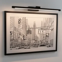 Paulmann Mingo LED-bildelampe 61,5 cm svart Best