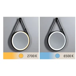 Paulmann Miro LED-hengespeil CCT Ø40cm framelight| Møbel Og Interiør