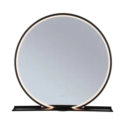 Paulmann Miro LED-veggspeil CCT Ø50cm framelight| Møbel Og Interiør