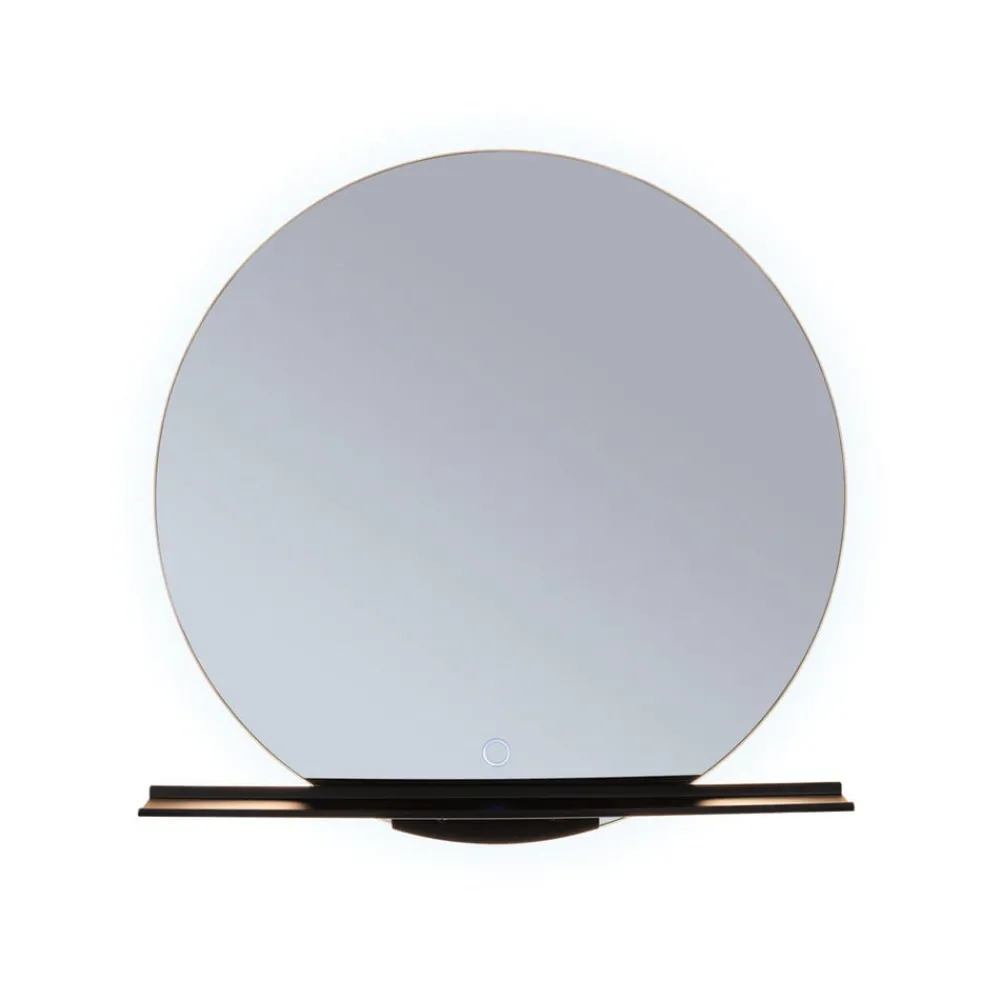 Paulmann Miro LED-veggspeil CCT Ø50cm med bakgrunnsbelysning| Møbel Og Interiør
