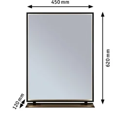 Paulmann Miro LED-veggspeil CCT 62x45 backlight Hot