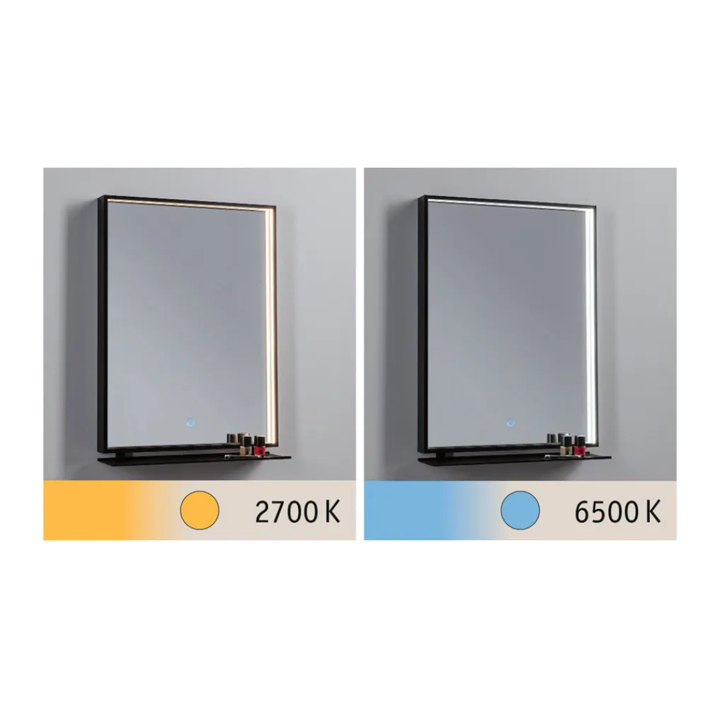 Paulmann Miro LED-veggspeil CCT 62x45 backlight Hot