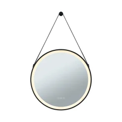 Paulmann Mirra hengespeil Ø59cm CCT dim svart| Møbel Og Interiør