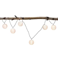 Paulmann Mobile Lampion lyslenke 7 lys, hvit| Dekorasjonsbelysning