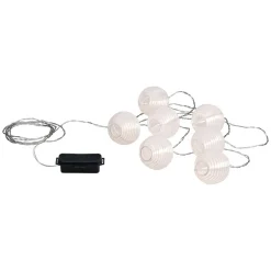 Paulmann Mobile Lampion lyslenke 7 lys, hvit| Dekorasjonsbelysning