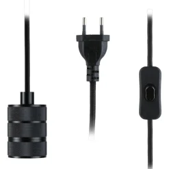 Paulmann Neordic Tilla hengelampe plugg svart| Pendellamper