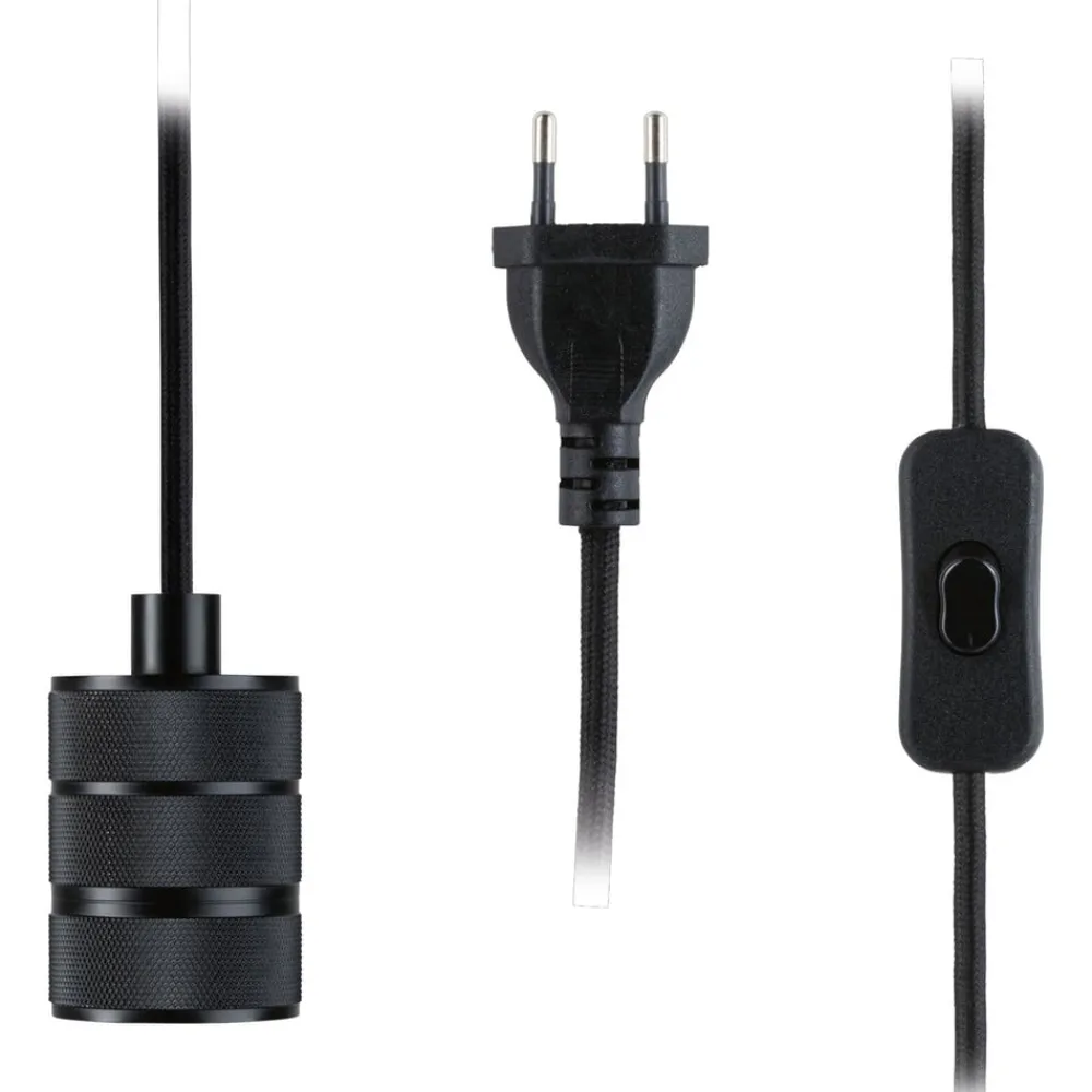 Paulmann Neordic Tilla hengelampe plugg svart| Pendellamper