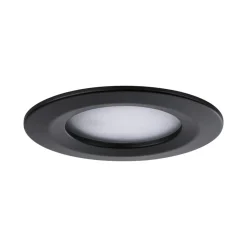 Paulmann Nova Coin 3x rund 3Stepdim stiv svart| Downlights