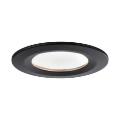 Paulmann Nova Coin 3x rund 3Stepdim stiv svart| Downlights