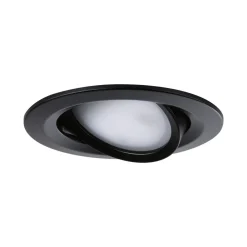 Paulmann Nova Coin 3xsett rund svingbar svart Best