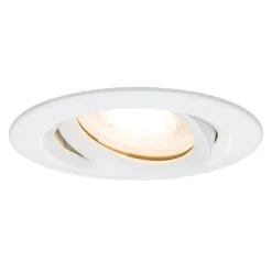 Paulmann Nova downlight IP65 rund dreibart, hvit Best