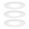 Paulmann Nova LED-downlight 3-er, rigid, hvit Hot