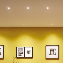 Paulmann Nova LED-downlight 3-er, roterbar, jern| Downlights