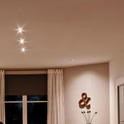 Paulmann Nova LED-downlight 3-er, roterbar, jern| Downlights