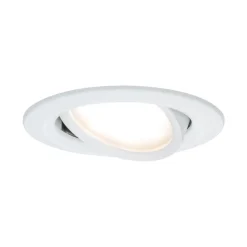 Paulmann Nova LED-downlight 3er, roterbar, hvit| Downlights