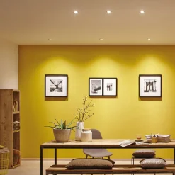 Paulmann Nova LED-downlight 3er, roterbar, hvit| Downlights