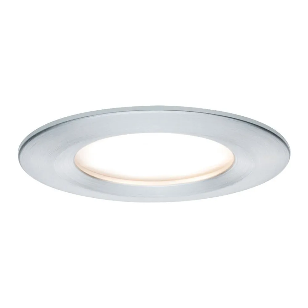 Paulmann Nova LED-downlight 3er rund rigid alu| Downlights