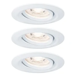 Paulmann Nova mini downlight 3er, roterbar, hvit Clearance