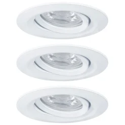 Paulmann Nova mini downlight 3er, roterbar, hvit Clearance
