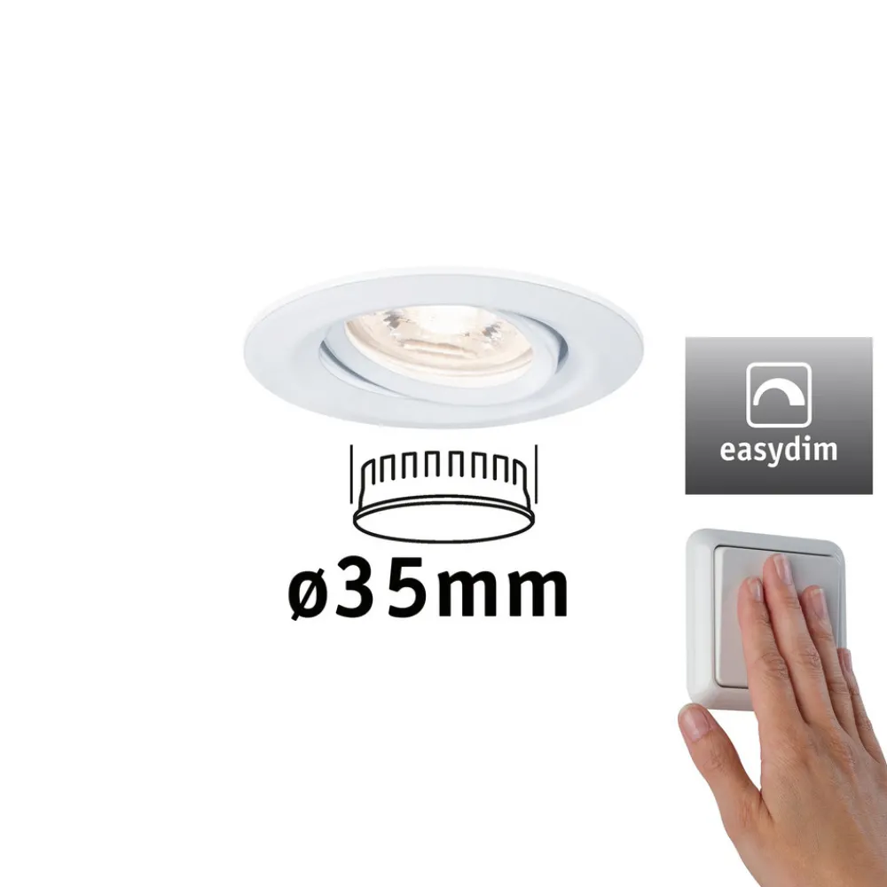 Paulmann Nova mini Plus downlight easydim hvit Sale
