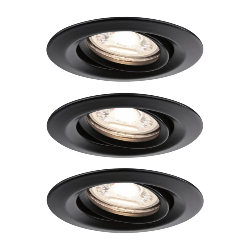 Paulmann Nova Mini Plus LED easydim 3 svart| Downlights